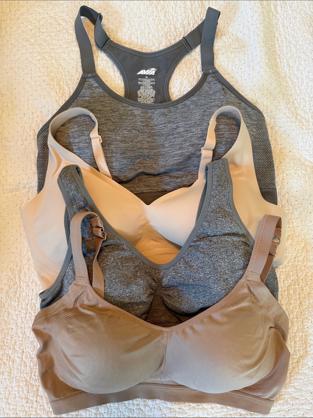 Various Women’s Seamless Wireless Bras and sports bras